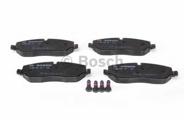 Купить запчасть Bosch - 0986494147 Колодки тормозные дисковые перед LAND ROVER DISCOVERY III (L319) 2.7 TD 4x4 07.2004 - 09.2009 <=> LAND ROVER DISCOVERY IV (L319) 3.0 TD 4x4 07.2012 - 