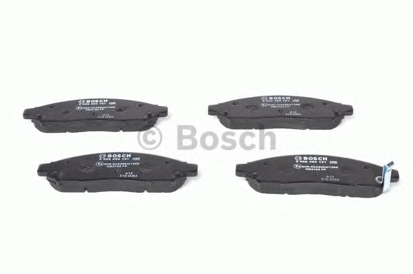 Купить запчасть BOSCH - 0986494151 Комплект тормозных колодок, диско 0986494151