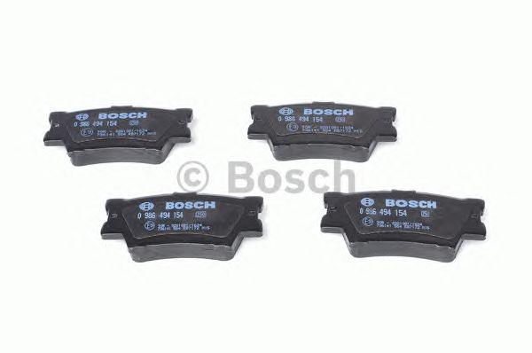 Купить запчасть Bosch - 0986494154 Колодки тормозные дисковые зад TOYOTA RAV 4 IV (_A4_) 2.0 (ZSA42) 12.2012 -  <=> TOYOTA CAMRY Saloon (_V4_) 2.4 (ACV40_) 01.2006 - 09.2011