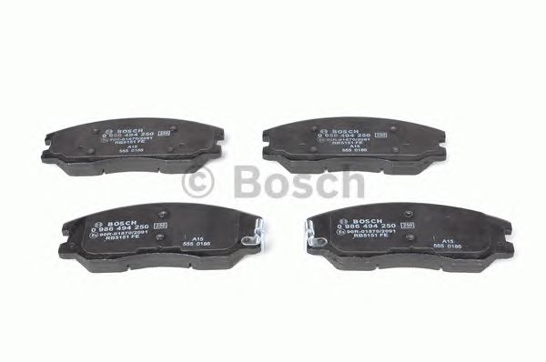 Купить BOSCH - 0986494250 Колодки тормозные дисковые перед CHEVROLET CAPTIVA (C100, C140) 2.4 06.2006 -  <=> CHEVROLET CAPTIVA (C100, C140) 2.4 03.2011 - 