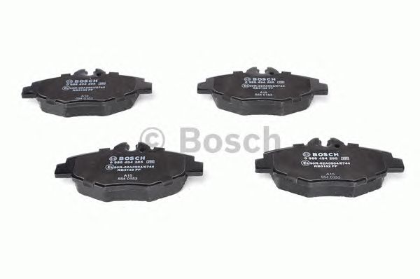 Купить запчасть Bosch - 0986494285 Колодки тормозные дисковые перед MERCEDES-BENZ E-CLASS (W211) E 240 (211.061) 03.2002 - 12.2008 <=> MERCEDES-BENZ E-CLASS (W211) E 320 (211.065) 03.2002 - 12.2008