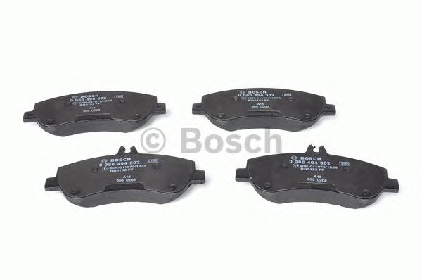 Купить запчасть Bosch - 0986494302 Колодки тормозные дисковые перед MERCEDES-BENZ GLK-CLASS (X204) 220 CDI 4-matic (204.984, 204.997) 12.2008 - 06.2015 <=> MERCEDES-BENZ GLK-CLASS (X204) 250 4-matic (204.937) 08.2013 - 06.2015