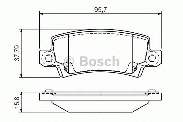Купить запчасть Bosch - 0986495072 Снят, замена 0 986 424 790 Колодки тормозные дисковые зад TOYOTA COROLLA Saloon (_E12_) 1.6 VVT-i (ZZE121_) 10.2001 - 07.2007 <=> TOYOTA COROLLA (_E12_) 1.6 VVT-i (ZZE121_) 01.2002 - 12.2006