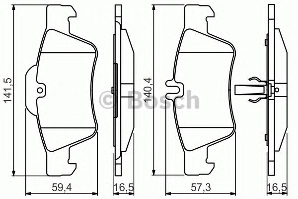 Купить запчасть Bosch - 0986495248 Колодки тормозные дисковые зад MERCEDES-BENZ E-CLASS (W212) E 200 CGI (212.048, 212.148) 08.2009 - <=> MERCEDES-BENZ E-CLASS (W212) E 200 (212.034) 01.2013 -