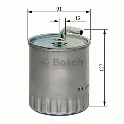 Купить запчасть BOSCH - 1457434416 Фильтр топливный 1457434416