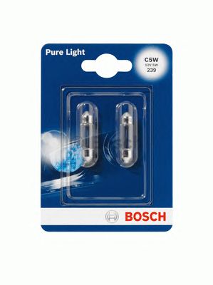 Купить запчасть Bosch - 1987301004 Лампа накаливания основного света 5W 12V SV85-8