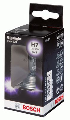 Купить запчасть BOSCH - 1987301170 Лампа [1 шт] H7 12V 55W GIGALIGHT+120 (SP) 1987301170