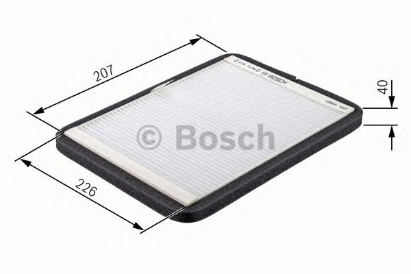 Купить запчасть BOSCH - 1987432364 Фильтр салонный угольный 1987432364