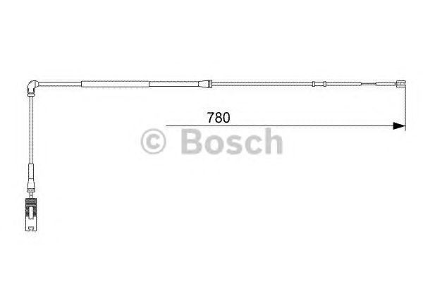 Купить запчасть BOSCH - 1987473009 Датчик износа торм.колодок 1987473009