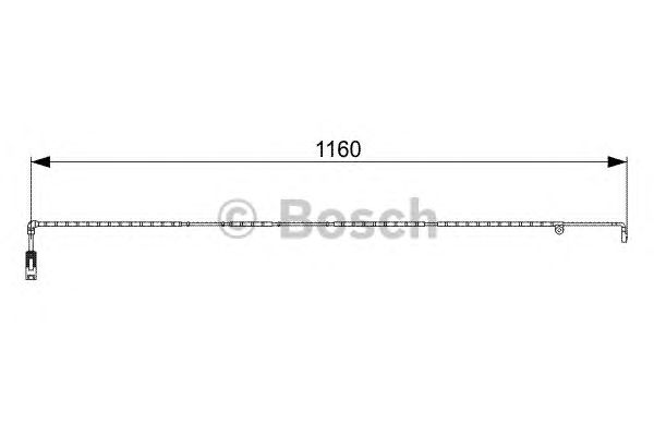Купить запчасть Bosch - 1987473055 Датчик износа тормозных колодок LAND ROVER RANGE ROVER III (L322) 4.2 4x4 05.2005 - 08.2012 <=> LAND ROVER RANGE ROVER III (L322) 4.4 D 4x4 07.2010 - 08.2012
