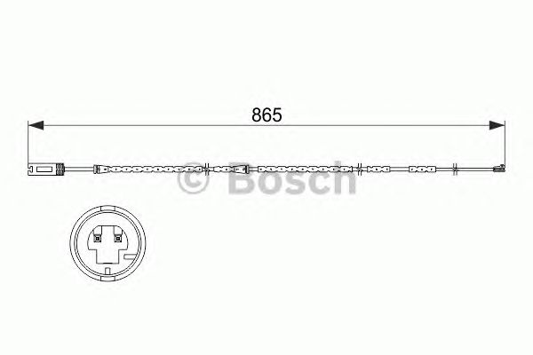 Купить запчасть BOSCH - 1987473519 