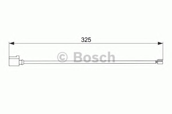 Купить запчасть Bosch - 1987474567 Датчик износа тормозных колодок VW TOUAREG (7P5, 7P6) 3.6 V6 FSI 08.2010 - <=> VW TOUAREG (7P5, 7P6) 3.0 V6 TDI 05.2011 -