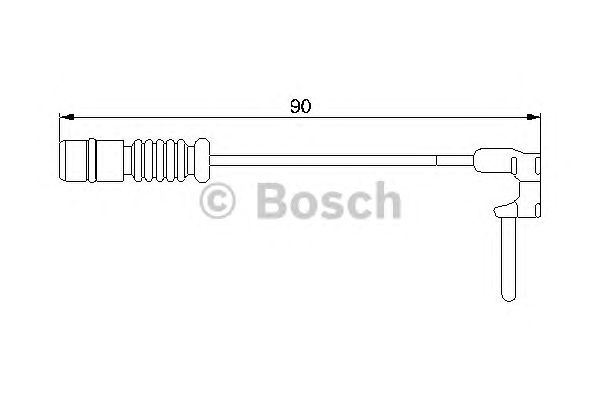 Купить запчасть BOSCH - 1987474901 Датчик износа колодок 1987474901
