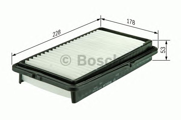 Купить запчасть Bosch - F026400125 Фильтр воздушный SUZUKI GRAND VITARA 1,6-2,0 2005=>