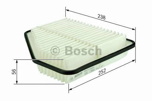 Купить запчасть Bosch - F026400188 Фильтр воздушный TOYOTA RAV4, CAMRY 2.0-3.5 2006=>