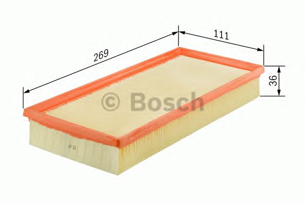 Купить запчасть BOSCH - F026400442 Фильтр воздушный F026400442