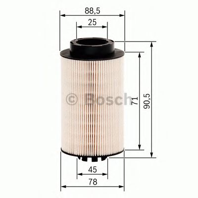 Купить запчасть BOSCH - F026402062 Вставка топливного фильтра F026402062