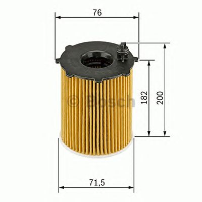 Купить запчасть Bosch - F026407002 Фильтр масляный (вставка) AUDI A4/A5/A6/A8/Q7/Q5 2.7TDI/3.0TDI/4.0TDI/4.2TDI 03->, VW  Touareg/Phaeton 3.0TDI 04->
