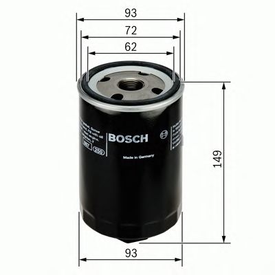 Купить запчасть BOSCH - F026407004 Масляный фильтр F026407004