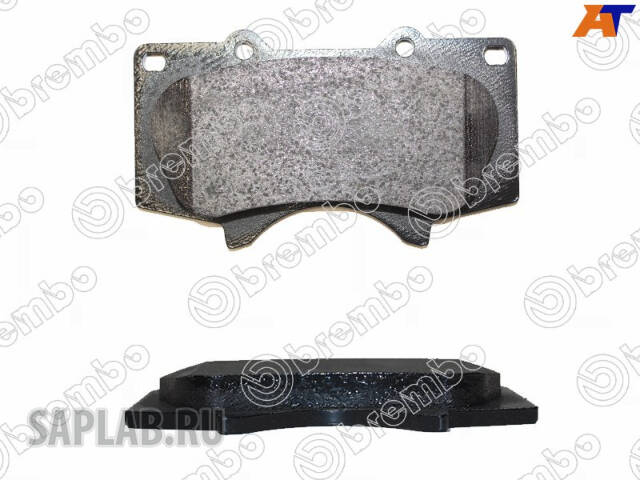 Купить запчасть Brembo - P83066 Колодки тормозные дисковые перед TOYOTA LAND CRUISER PRADO (_J12_) 4.0 (GRJ120_) 12.2002 - 12.2009 <=> MITSUBISHI PAJERO IV (V8_W, V9_W) 3.0 4WD 02.2007 - 