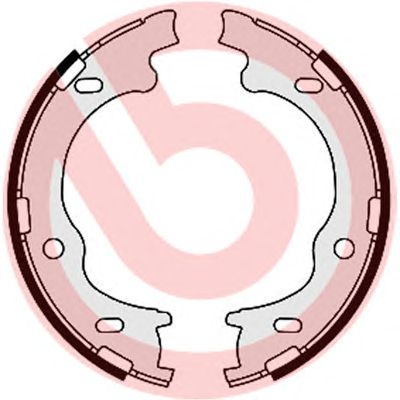 Купить запчасть BREMBO - S30529 Колодки стояночного тормоза S30529