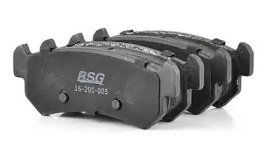 Купить запчасть BSG - BSG16200005 Тормозные колодки задние BSG16200005