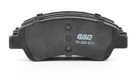 Купить запчасть BSG - BSG70200011 Колодки тормозные задние BSG70200011
