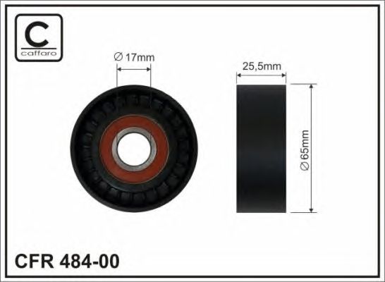 Купить запчасть CAFFARO - 48400 Ролик прив. ремня MB C(W204), E(W212), GLK(X204) 48400