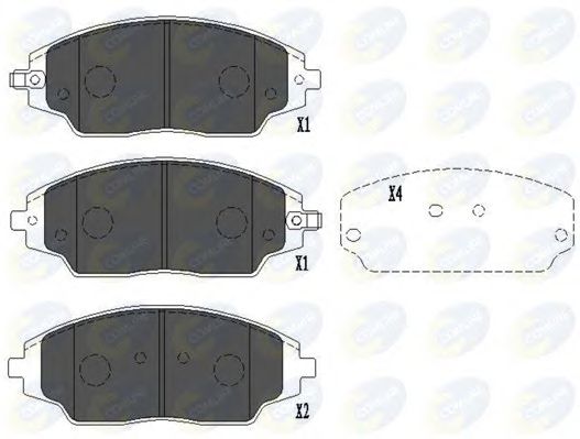 Купить запчасть COMLINE - CBP36083 