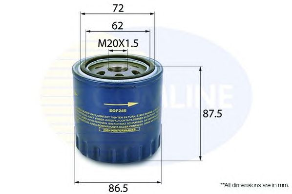 Купить запчасть COMLINE - EOF246 