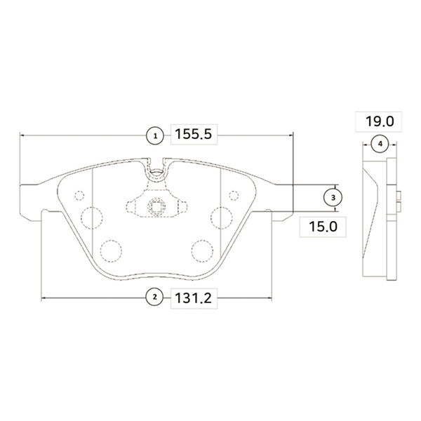 Купить запчасть CTR - GK0009 Колодки тормозные дисковые BMW E60/E61/E65 (старый арт. CKB-9) GK0009