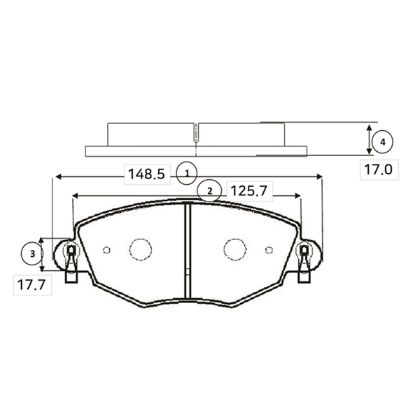 Купить запчасть CTR - GK0186 Колодки тормозные дисковые передние Ford Mondeo III (старый арт. CKF-41) GK0186