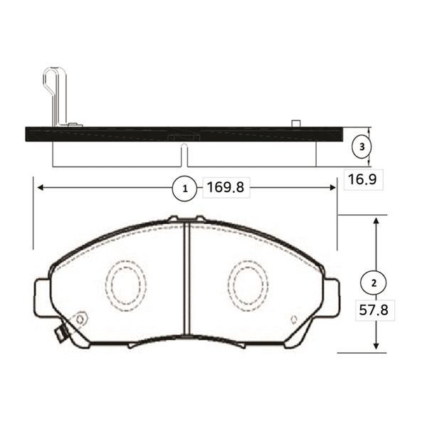 Купить запчасть CTR - GK0343 Колодки тормозные дисковые HONDA PILOT 08-/ACURA MDX 06- передние (старый арт. CKHO-26) GK0343