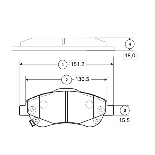 Купить запчасть CTR - GK0390 / CKHO-73 Колодки тормозные дисковые перед HONDA|HONDA CRV Mk III (RE) 2.0 i 4WD|вездеход закрытый|150|1997|R20A2|01.2007  н.в|CRV Mk III (RE)