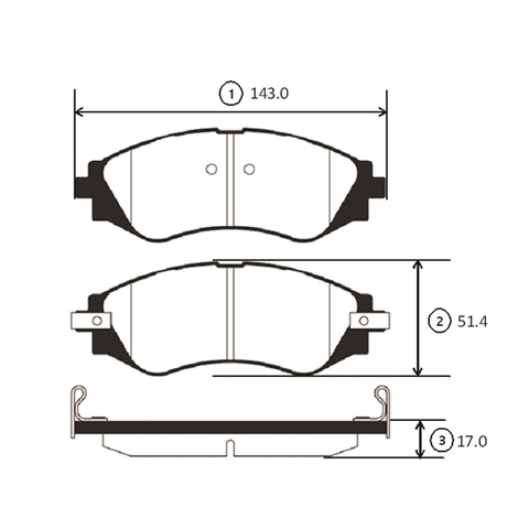 Купить запчасть CTR - GK0440 Колодки тормозные дисковые передние Daewoo Nubira/Evanda, Chevrolet Lacetti/Epica 03 (старый арт. CKKD-12) GK0440