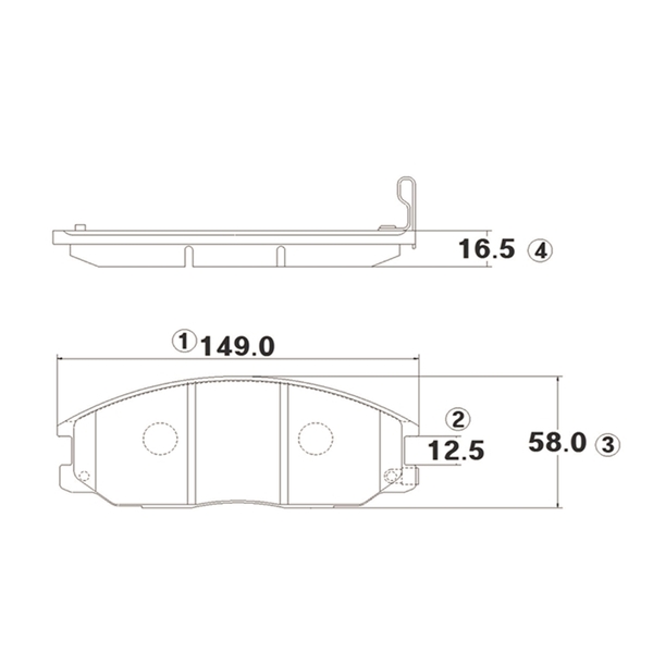 Купить запчасть CTR - GK0469 Колодки тормозные дисковые передние Hyundai Santa Fe 2.4-2.0CDi 01 (старый арт. CKKH-15) GK0469