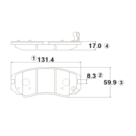 Купить запчасть CTR - GK0491 / CKKH-37 Колодки тормозные дисковые перед KIA|KIA SPORTAGE (JE_, KM_) 2.0 16V 4WD|вездеход закрытый|141|1975|G4GC|09.2004  н.в|SPORTAGE (JE_, KM_)
