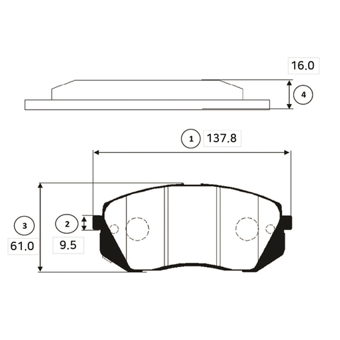 Купить запчасть CTR - GK0501 Колодки тормозные передние HYUNDAI i40 11- (старый арт. CKKH-47) GK0501