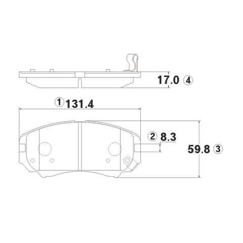 Купить запчасть CTR - GK0507 Колодки тормозные дисковые передние HyundaiTucson/Coupe, Kia Sportage 1.6-2.7 02 (старый арт. CKKK-1) GK0507