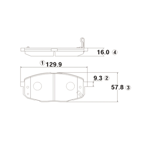 Купить CTR - GK0527 / CKKK-21 Колодки тормозные дисковые перед KIA| CEED универсал (ED) 1.6|универсал|122|1591
