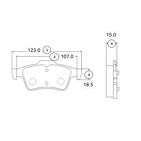 Купить запчасть CTR - GK0654 Колодки тормозные дисковые задние Saab 9-3, Opel Vectra, Ford Focus 1.4-3.2 02 (старый арт. CKMZ-8) GK0654