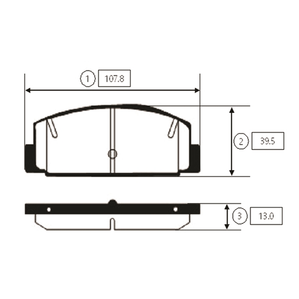 Купить запчасть CTR - GK0715 Колодки тормозные MAZDA RX 7 92/MAZDA 323 1.8 T/626 9194 задние (старый арт. CKMZ-69) GK0715