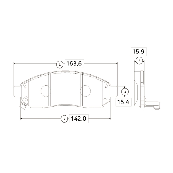 Купить запчасть CTR - GK0733 Колодки тормозные дисковые NISSAN NAVARA/PATHFINDER 2.5D 05- (старый арт. CKN-18) GK0733