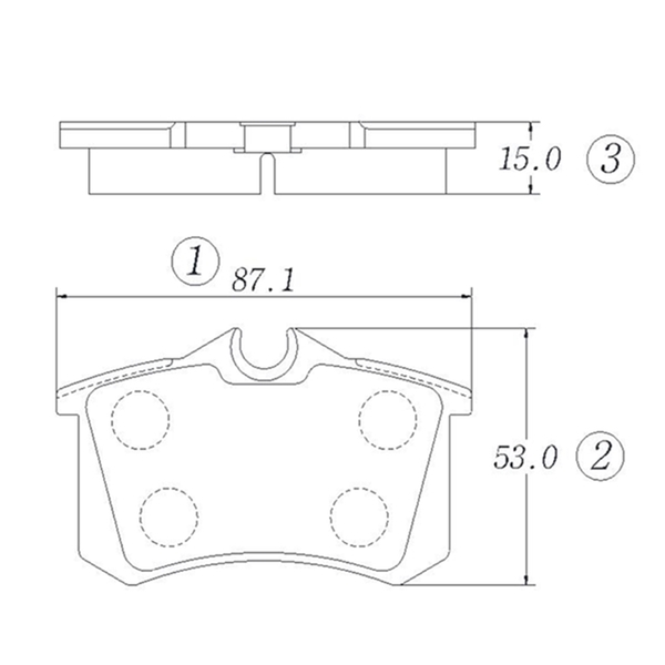 Купить запчасть CTR - GK0766 Колодки тормозные дисковые AUDI A4 B5, B6 A6 C5, CITROEN C4, PEUGEOT 307, 308 (старый арт. CKN-51) GK0766
