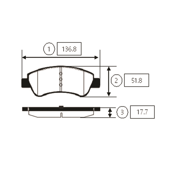 Купить запчасть CTR - GK0863 Колодки тормозные дисковые CITROEN C4 03-/PEUGEOT 307/PARTNER 1.4/1.6 -ESP передние (старый арт. CKPU-6) GK0863