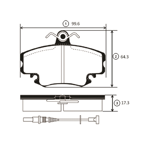 Купить запчасть CTR - GK0909 Колодки тормозные дисковые передние Renault Clio 91/R19 92-96, Peugeot 205/309 1.9GTi 98 (старый арт. CKRN-1) GK0909