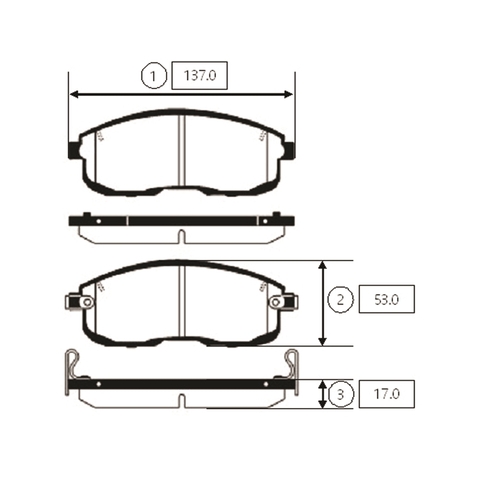 Купить запчасть CTR - GK0975 Колодки тормозные дисковые передние Nissan Maxima 2.0/3.0i &24V 89/200SX 1.8T 91-93 (старый арт. CKSS-1) GK0975