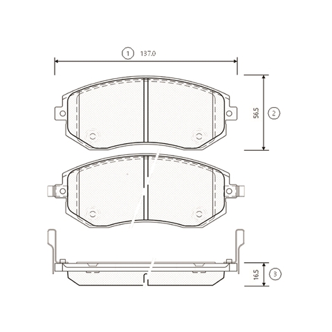 Купить запчасть CTR - GK0991 Колодки тормозные, передние (Старый CKSU4) SU Impreza 00-, Legacy 98-, Forester -sti 01-