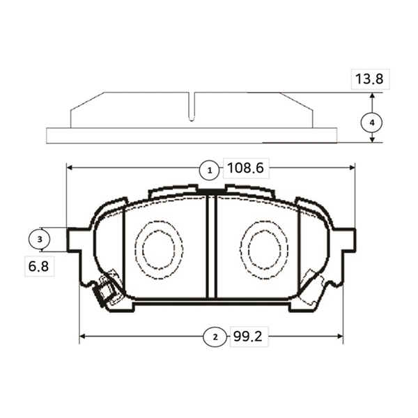 Купить запчасть CTR - GK0992 Колодки тормозные, задние (Старый CKSU5) SU Forester (SG5) 11-