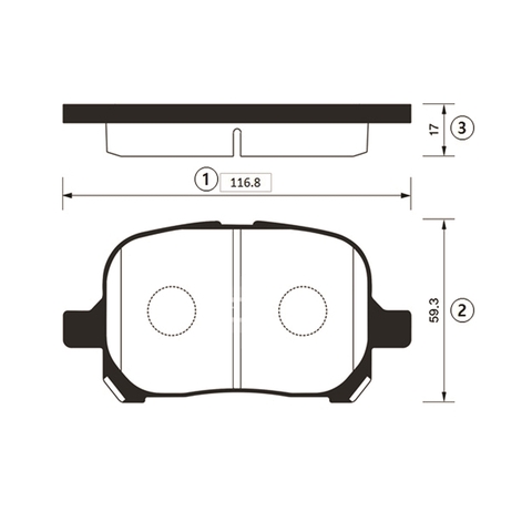 Купить запчасть CTR - GK1017 Колодки тормозные дисковые передние Toyota Camry 2.2i/3.0i &24V 96 (старый арт. CKT-3) GK1017